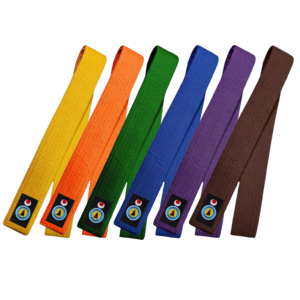Cinturón de artes marciales karate, judo, taekwondo, jiu-jitsu