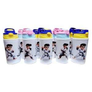 Botella de agua deportiva para niños